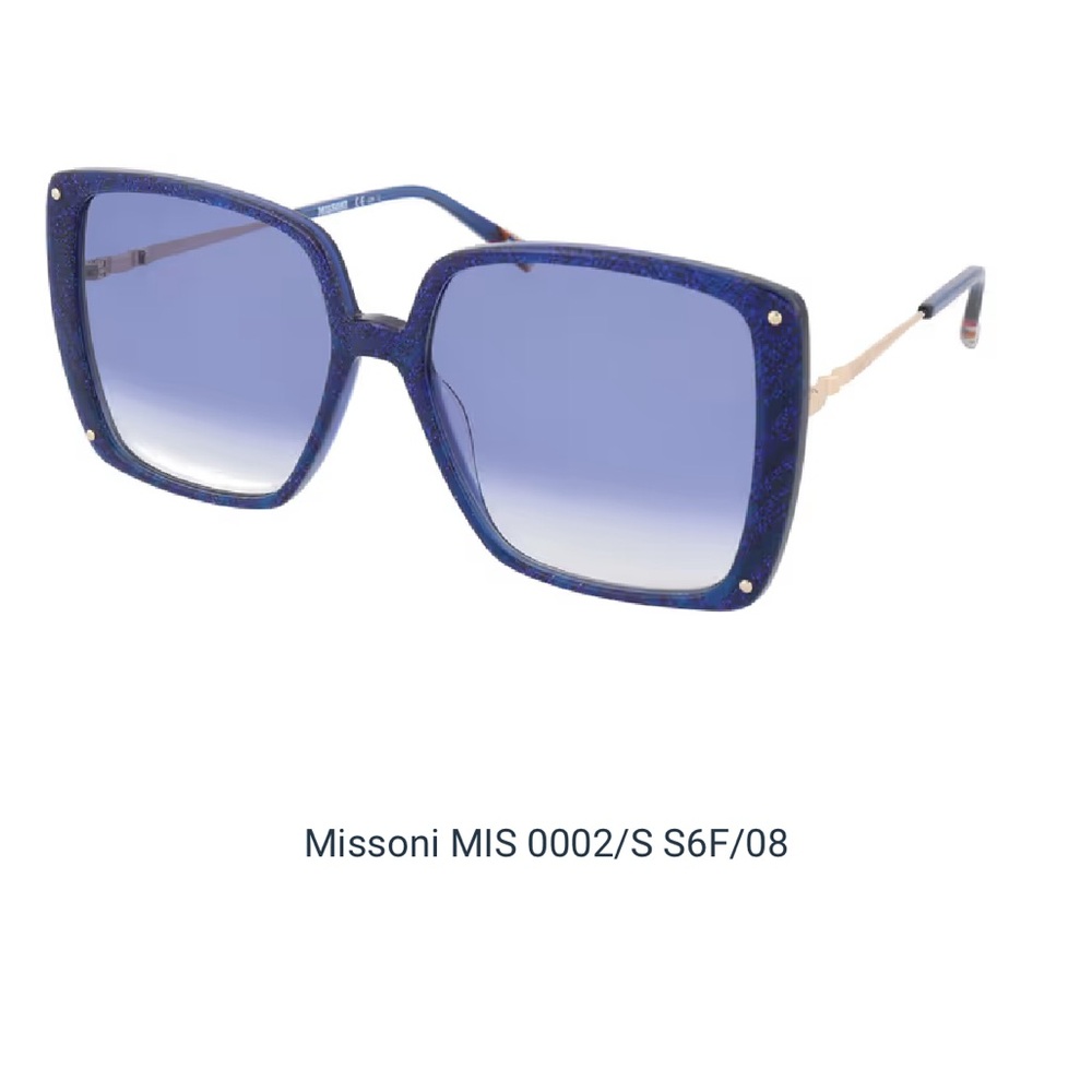Missoni MIS 0002/S S6F/08 NWOT comes with case